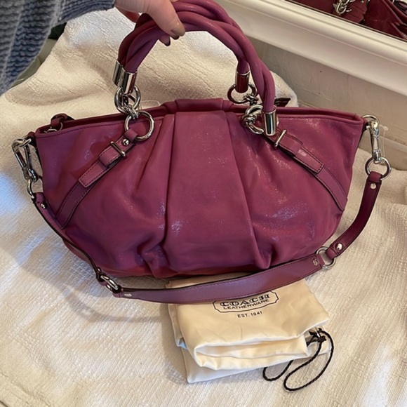 COACH - Madison pleated leather Sophia - NWT - Picture 1 of 11